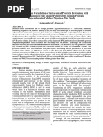 Ultrasonographic Correlation of Intravesical Protrusion