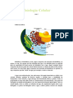 Fisiologia Celular: Aula sobre membranas e moléculas
