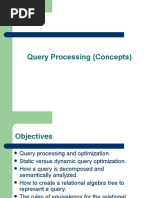 Query Processing Concepts