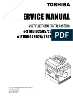 Toshiba 2802 Service Manual