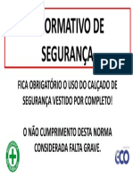 Informativo de Segurança