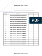 LIVE WORKSHEET Tahun 5 Tajuk 3