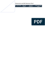 Casing Dimensions and Bit Clearance Chart