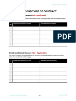 Construction Contract Particular Conditions