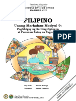 Final Filipino8 q1 m9