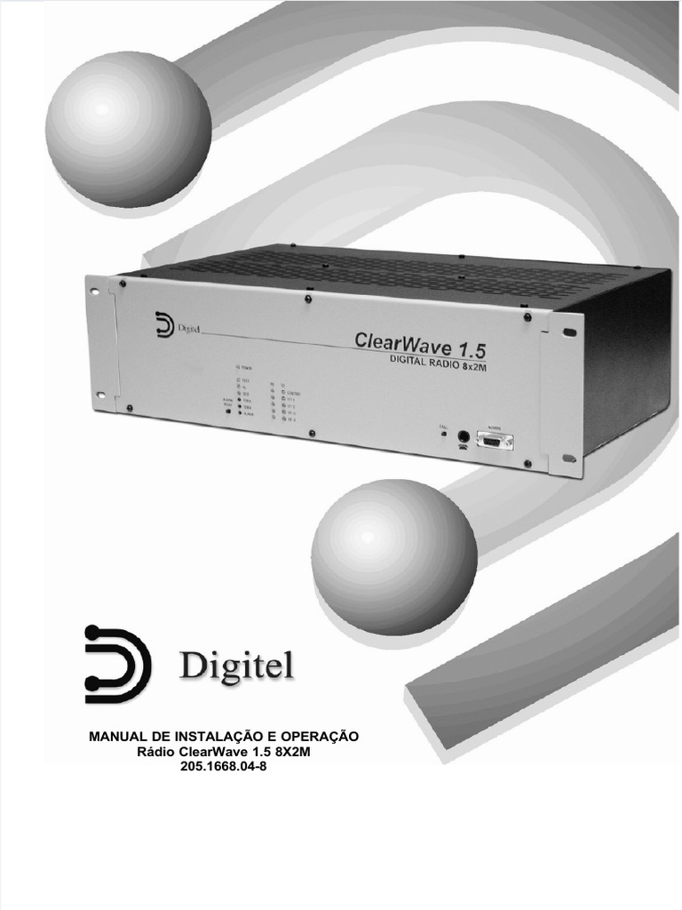 ClearWave 1.5 8X2M | PDF | Programas | Antena (rádio)