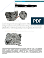 Formação e classificação de rochas