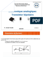 2 Rappel Cours Transistor Bipolaire 2023