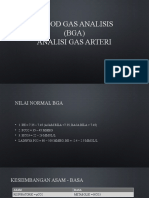 Blood Gas Analisis (BGA) Analisi Gas Arteri