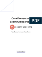 Core Elements of Learning Repertoire - Leann Osterkamp - Tonebase Workbook