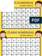 Silabas Numeradas Simples 2