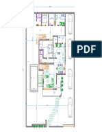 Measuring and calculating areas of rooms in a home floor plan