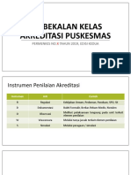 Perbekalan Kelas Akreditasi PKM