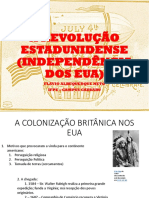 A REVOLUÇÃO ESTADUNIDENSE (INDEPENDÊNCIA DOS EUA)