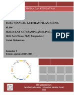 SL306 MAHASISWA-Manual Keterampilan Klinik Integrasi 3 Tahun 2022