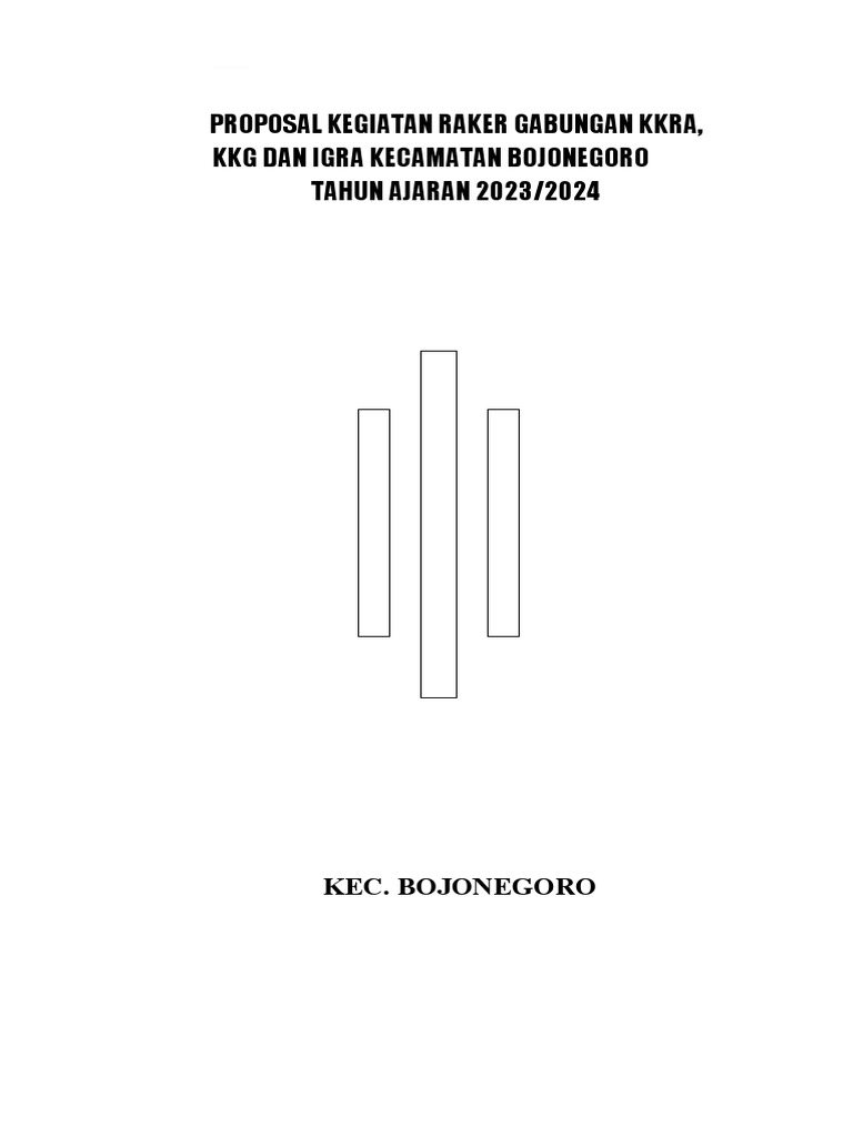 Raker Gabungan IGRA Kec. Bojonegoro 2023 | PDF