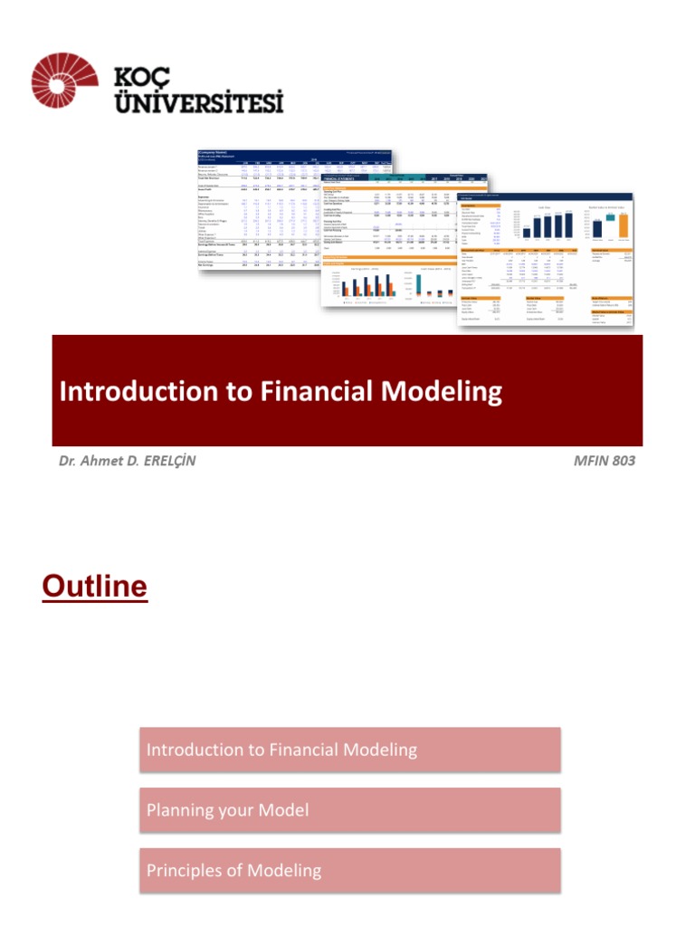 Ch1 Intro To Financial Modeling | PDF | Discounted Cash Flow ...