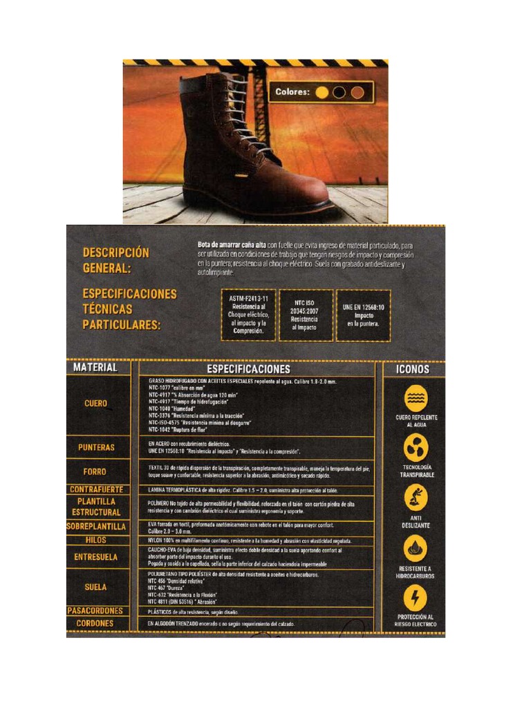 Ficha Tecnica Westland Con Cordon PDF