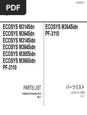 M3660idn M3655idn M3645idn M3145idnENPLR7 ASSC | PDF