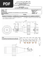 Mécanique de Précision - Travaux Pratiques de Tournage Sur CNC