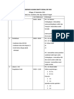 RUNDOWN ACARA BAKTI SOSAL IDI SIGI