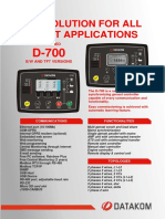 DATAKOM-D700SYNC Datasheet