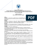 Avrupa Birliği Ve Diğer Uluslararası Hibe Programları Kapsamında Desteklenen Projelerde Başvuru Ve Proje Yönetim Usul Ve Esasları