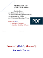 Lecture-1 Module-5 Random Process