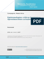 Campagnoli, Mabel Alicia - Epistemologias Criticas Feministas