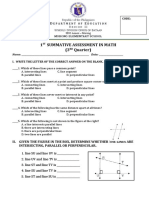 Math - 1ST Summative