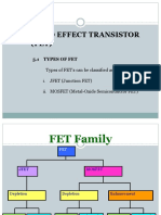 5.0 Field Effect Transistor (FET)