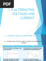 TOPIC 1 - Alternating Current 