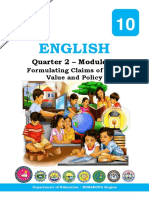 ENGLISH 10 Q2 Module 4