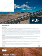 BHP Results Year Endend June 2022