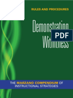 Marzano's Compendium: Demonstrating Withitness