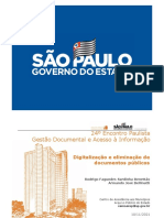 Digitalização e Eliminação de Documentos Públicos