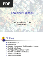 Color Models & Application 
