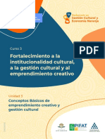 U3 - Curso 3 - Diplomado Gestión Cultural y Economía Naranja - Alto Gobierno - V2