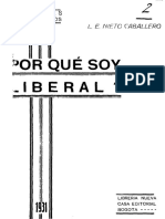 Por Qué Soy Liberal. Nieto Caballero