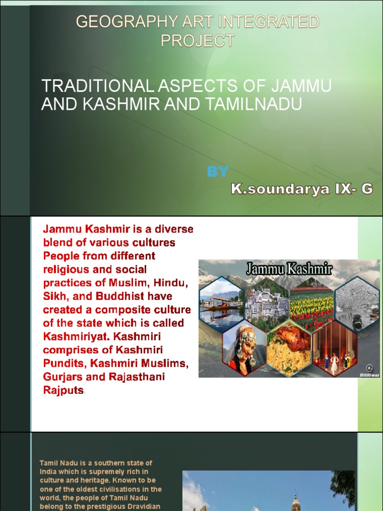 Traditional Aspects of Jammu and Kashmir PDF Indian Cuisine Foods