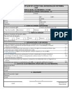 Anexos NDU 013 - Formulário de Solicitação de Acesso e de Cadastro