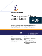 Modul Minggu 02 - Linear Programming Solusi Grafis