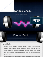 Produksi Program Acara Radio