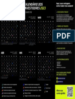 Calendário dos traders 2023