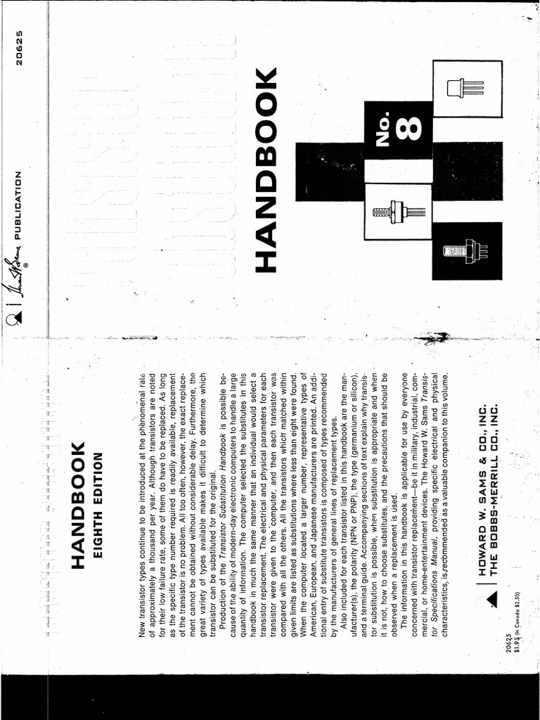 Transistor Substitution Handbook PDF