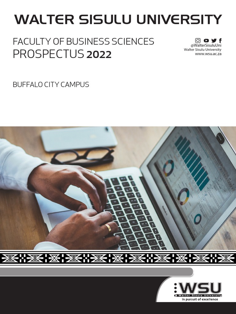 Wsu Fbs Prospectus 2022 PDF Internal Control Audit