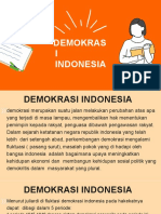 DEMOKRASI INDONESIA SEJARAH DAN PERKEMBANGANNYA