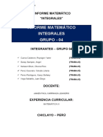 Informe Matemático Grupo 04