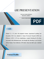 Bacalan and Bolastig Case Presentation