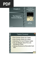 Chapter 4 - The Value of Common Stocks (Compatibility Mode)